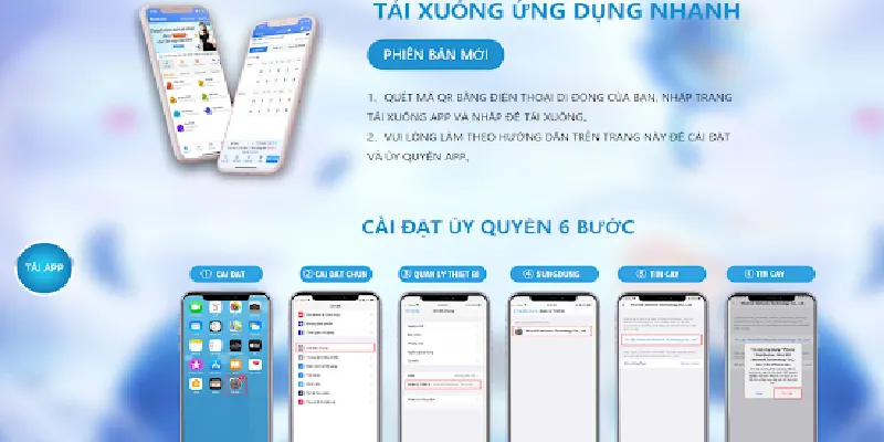 Cho phép ứng dụng truy cập website 