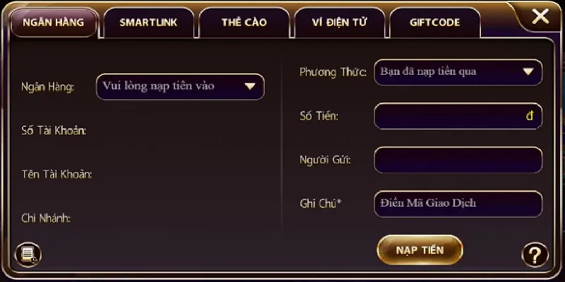 huong dan cach thuc nap tien yo88 an toan than toc Hướng dẫn cách thức nạp tiền YO88